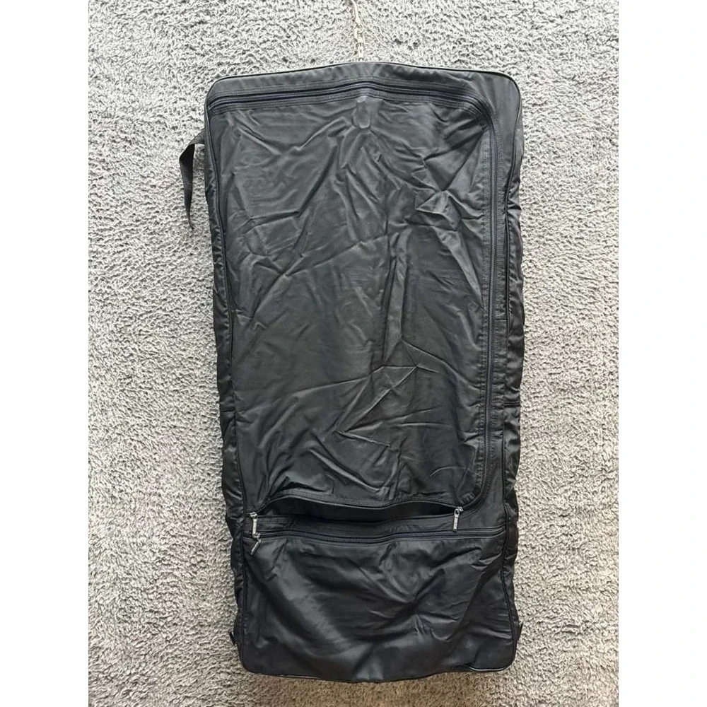 Moschino Nylon Convertible Travel Luggage Garment Bag‎ Black Large 20